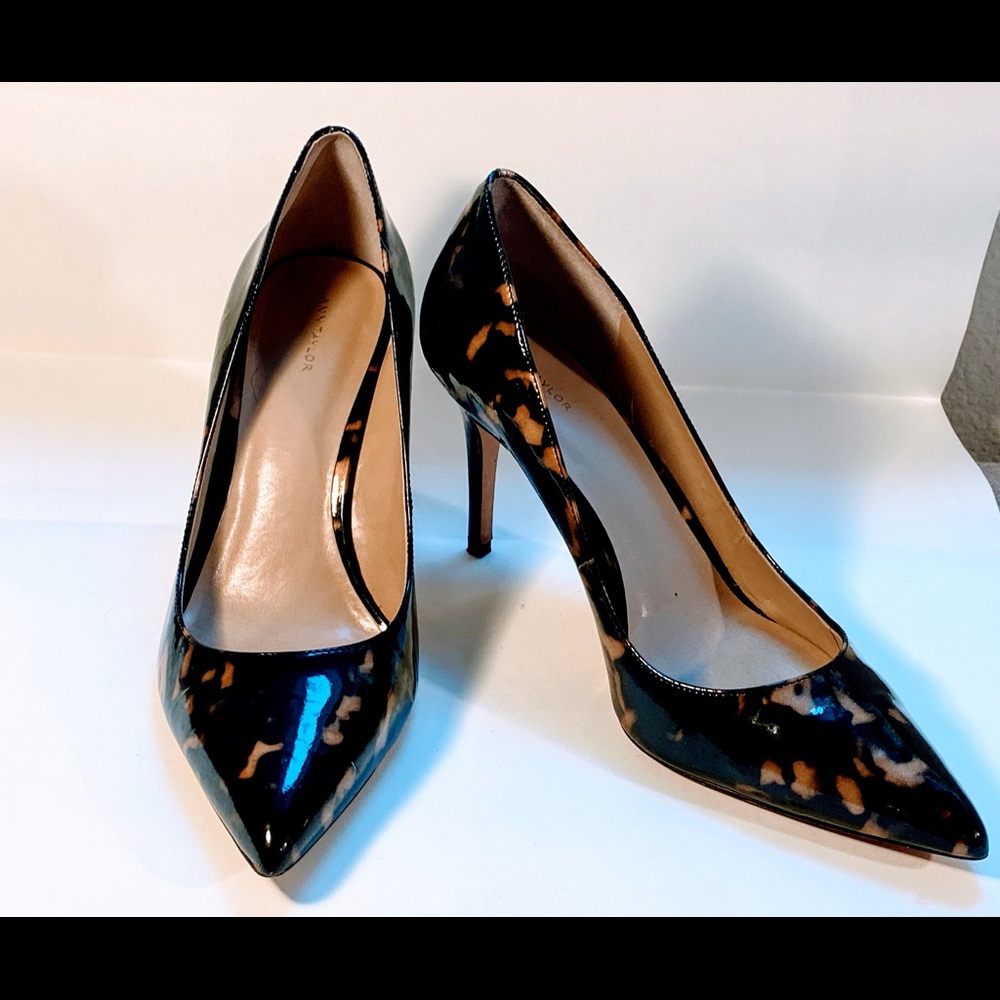 Ann Taylor tortoiseshell stiletto heels